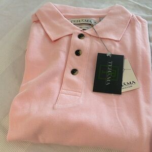 GOLF  Tehama pink Polo soft XL